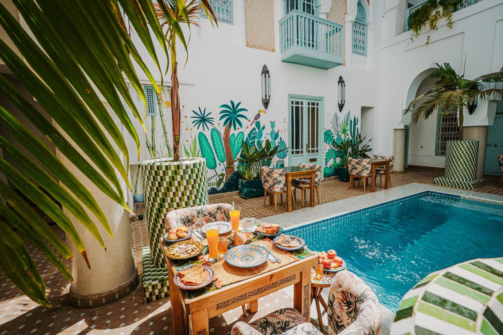 Riad Assouel Et Spa By La Siredrah Marrakesh Esterno foto